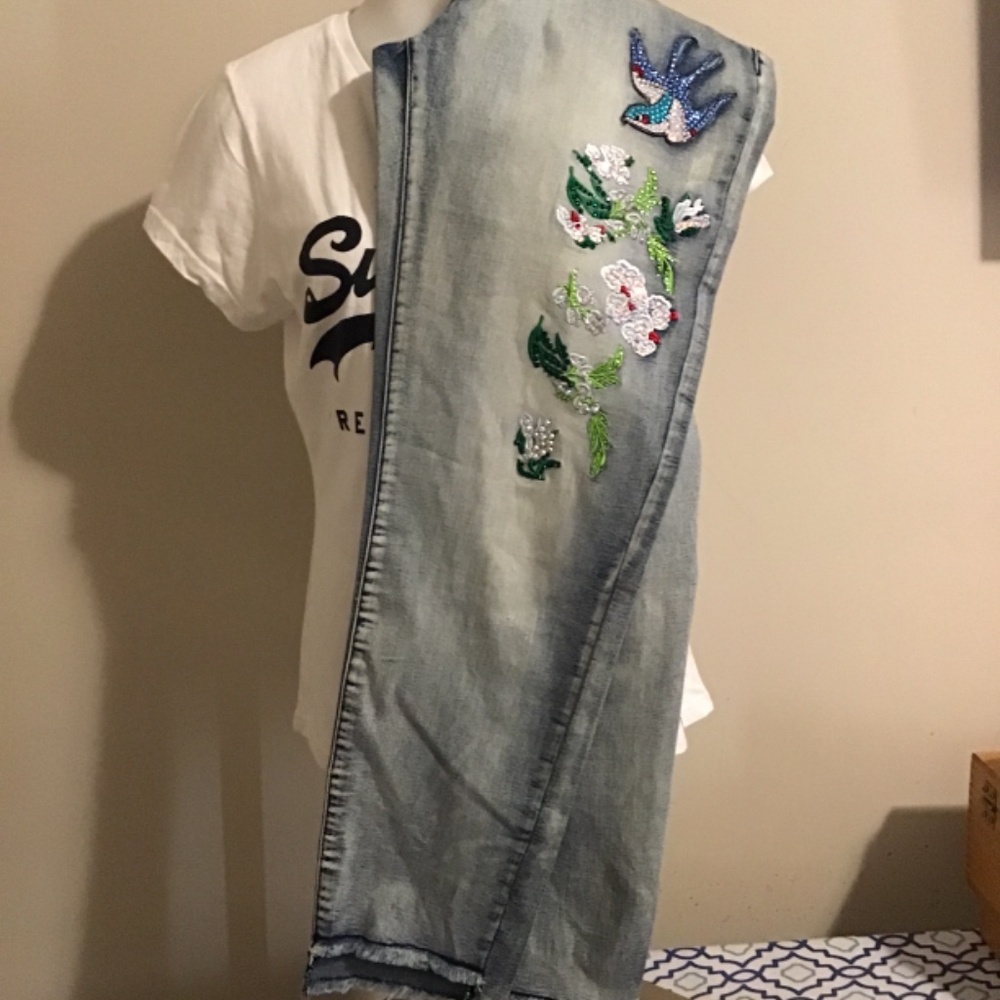 🔥#402, Juliette, new cond. see pics. inseam=9, length=27/28, waist=15/17 - Picture 2 of 12